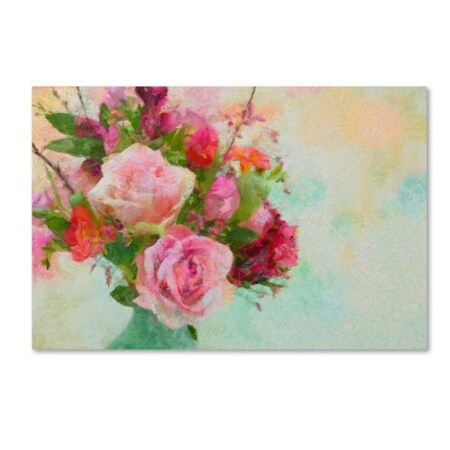 Cora Niele 'Rose Bouquet' Canvas Art,12x19